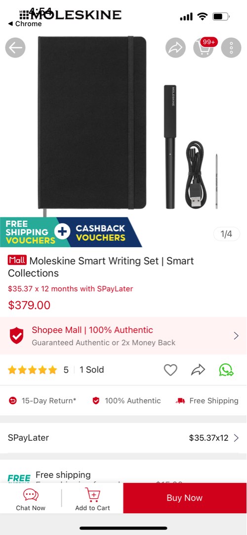 Moleskine Smart Writing Set, Mobile Phones & Gadgets, Other