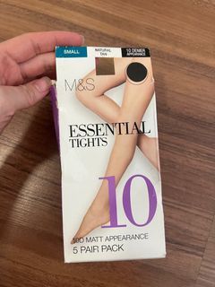 M&S 10 denier Essential Tights