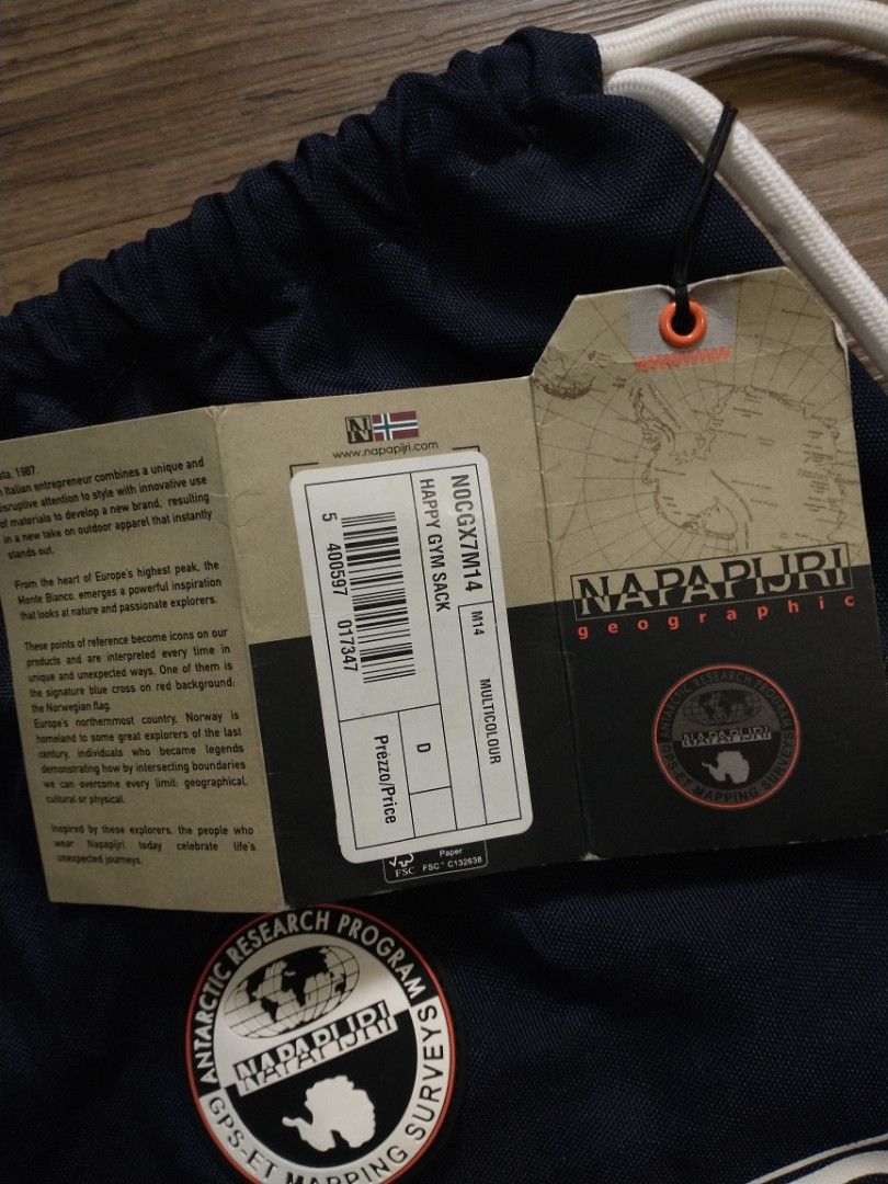 Happy gym sack napapijri shop