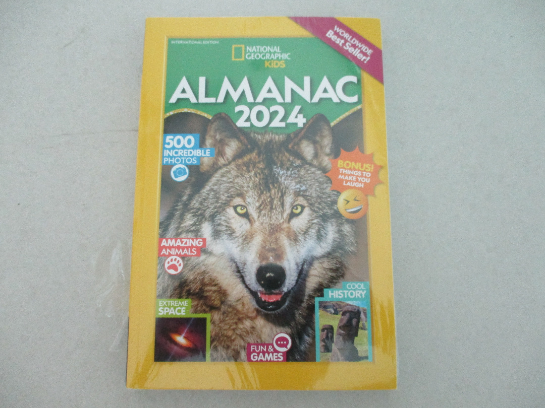 National Geographic Kids ALMANAC 2024, Hobbies & Toys, Books