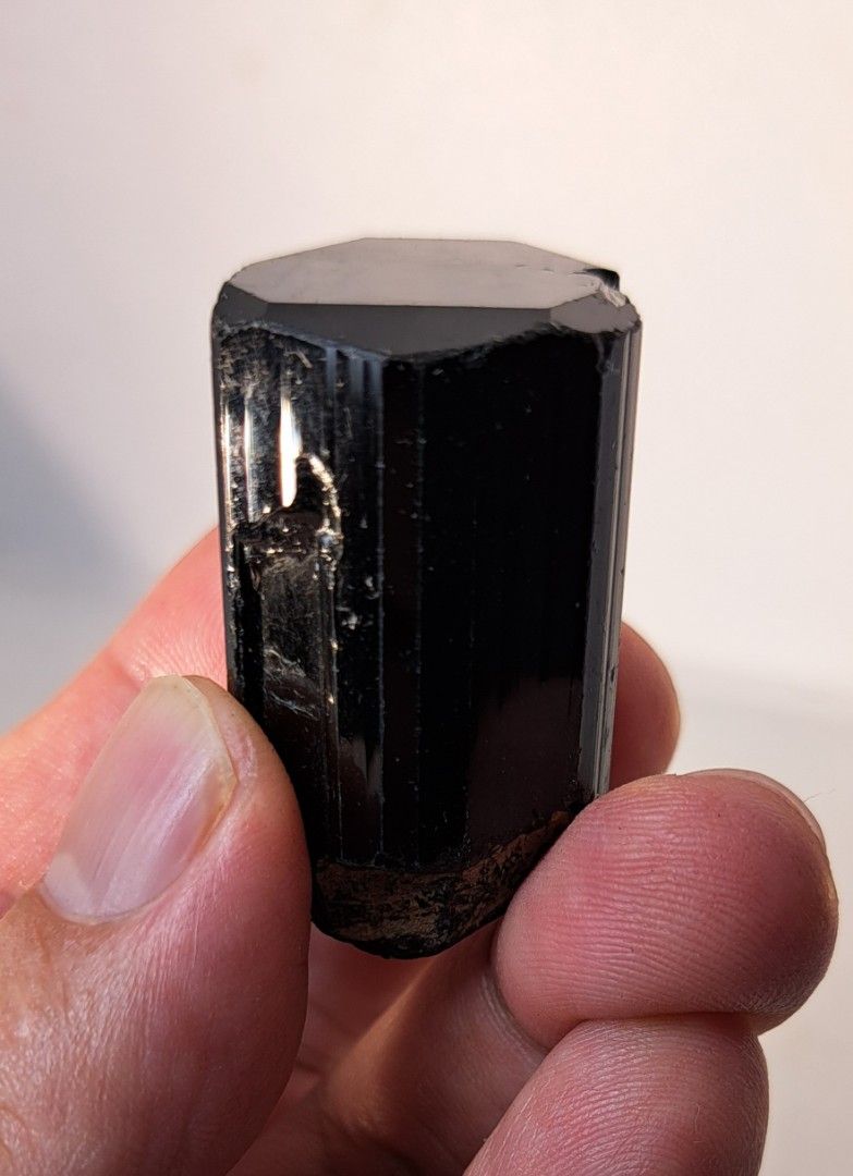 Natural Terminated Black Tourmaline Crystal Hobbies Toys