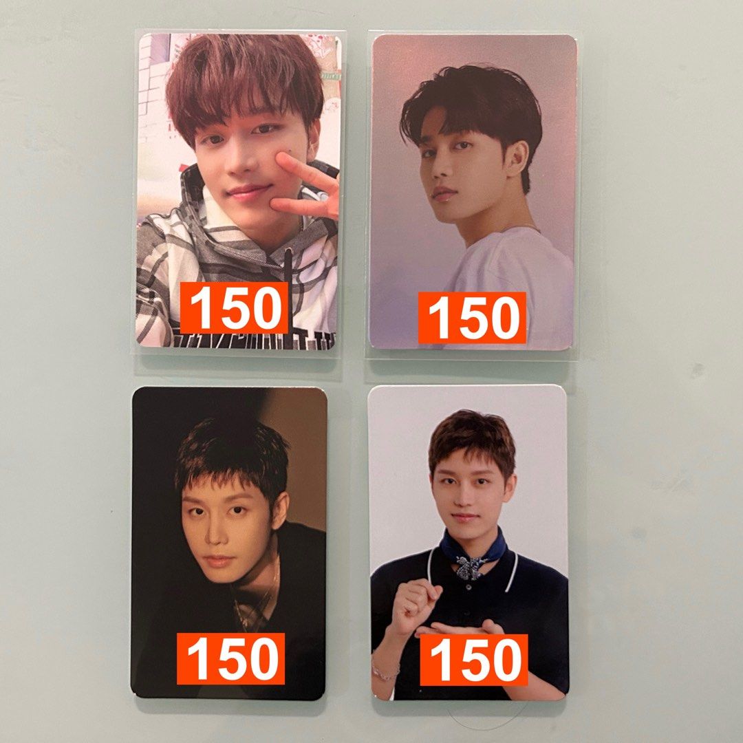 NCT 127 photocards taeil taeyong yuta doyoung jaehyun jungwoo haechan ...