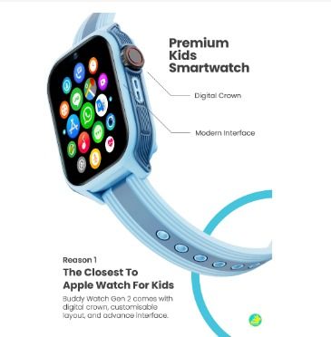 New Kids Smart Watch Phone 4G HKS2574