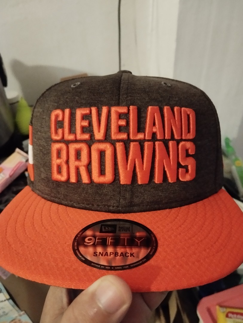 New Era Cleveland Browns Orange Edition 9Fifty Snapback Cap