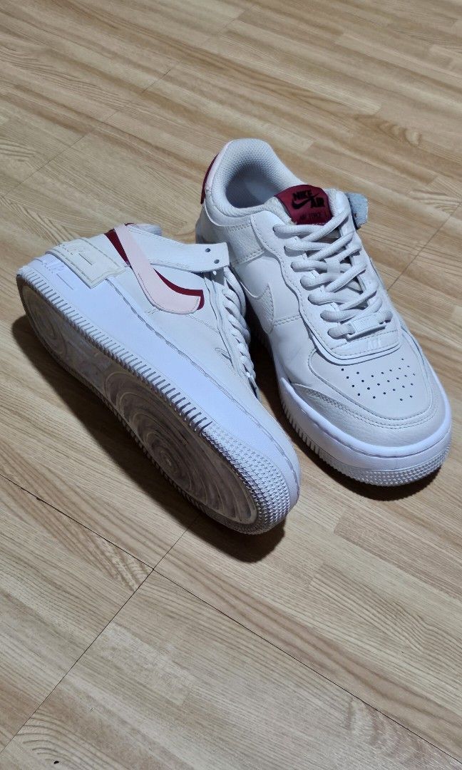 Nike air force 1 shadow phantom/echo pink/red sales