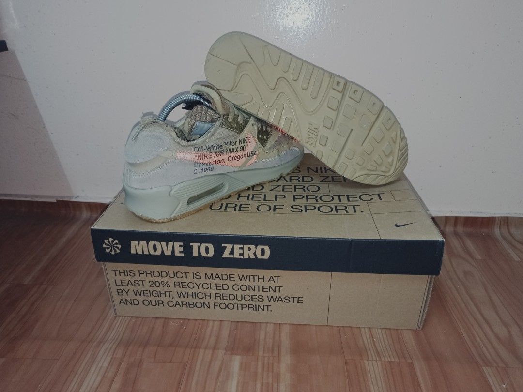 Air max 90 off white box cheap