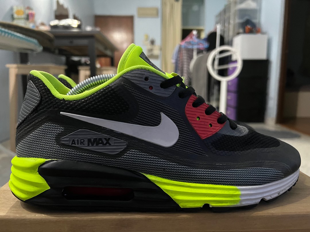 Nike Air Max Lunar 90 Men s Fashion Footwear Sneakers on