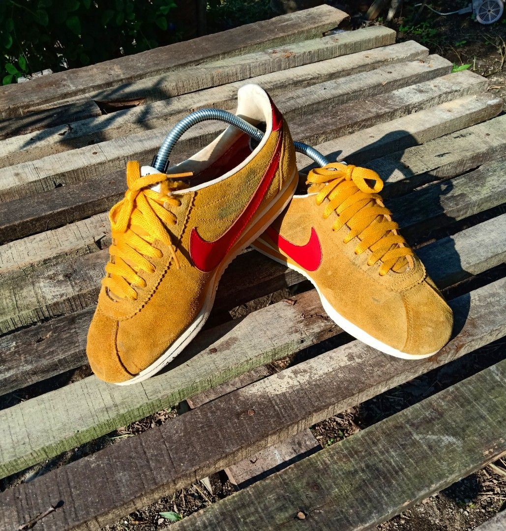 Nike cortez suede outlet mens