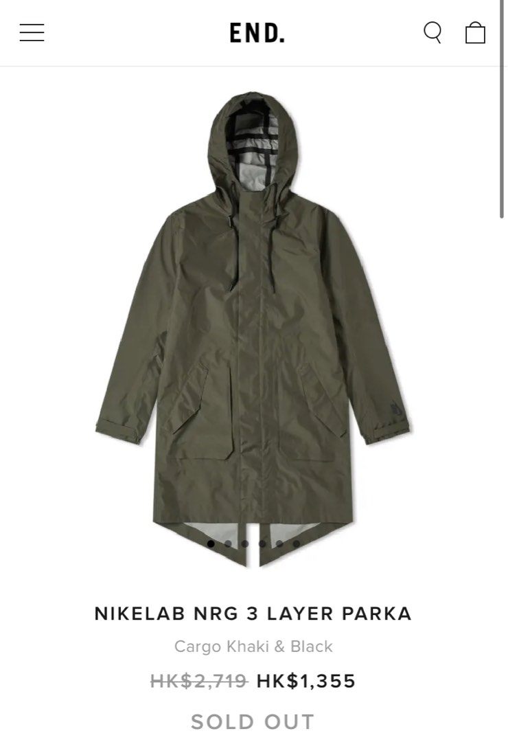 Nikelab shop nrg parka