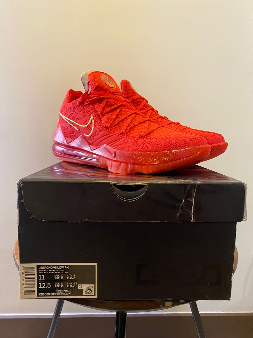nike lebron xvii low lakers
