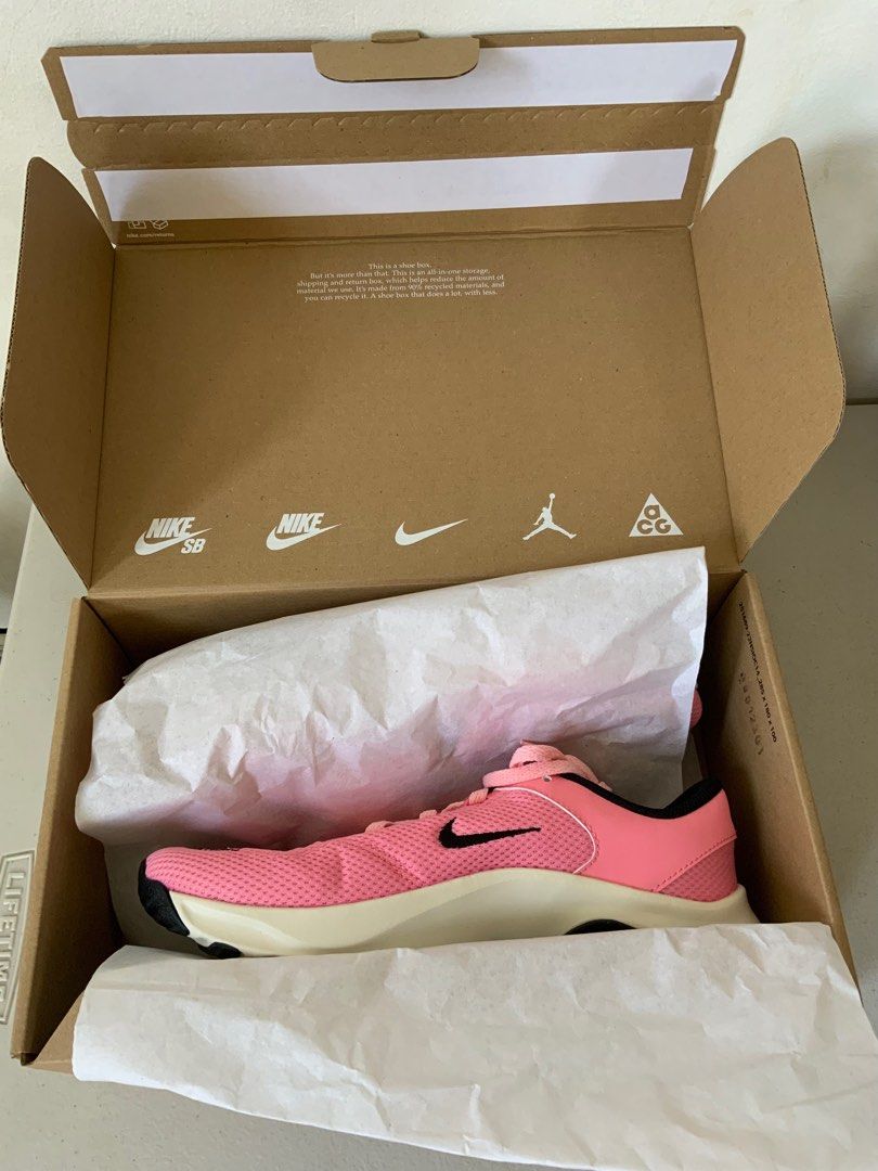 Original Nike Legend Essential 3 US 6.5 Womens (Category: Sneakers) located in Cavite. Submitted by 4ckids (Listing ID 1257221273, Image 2). Description: Nike Legend Essential 3 womens Size: US 6.5 Brand New 2,250php via bdo or gcash 50php via shopee checkout(shopee computes shipping cost to your place ) .