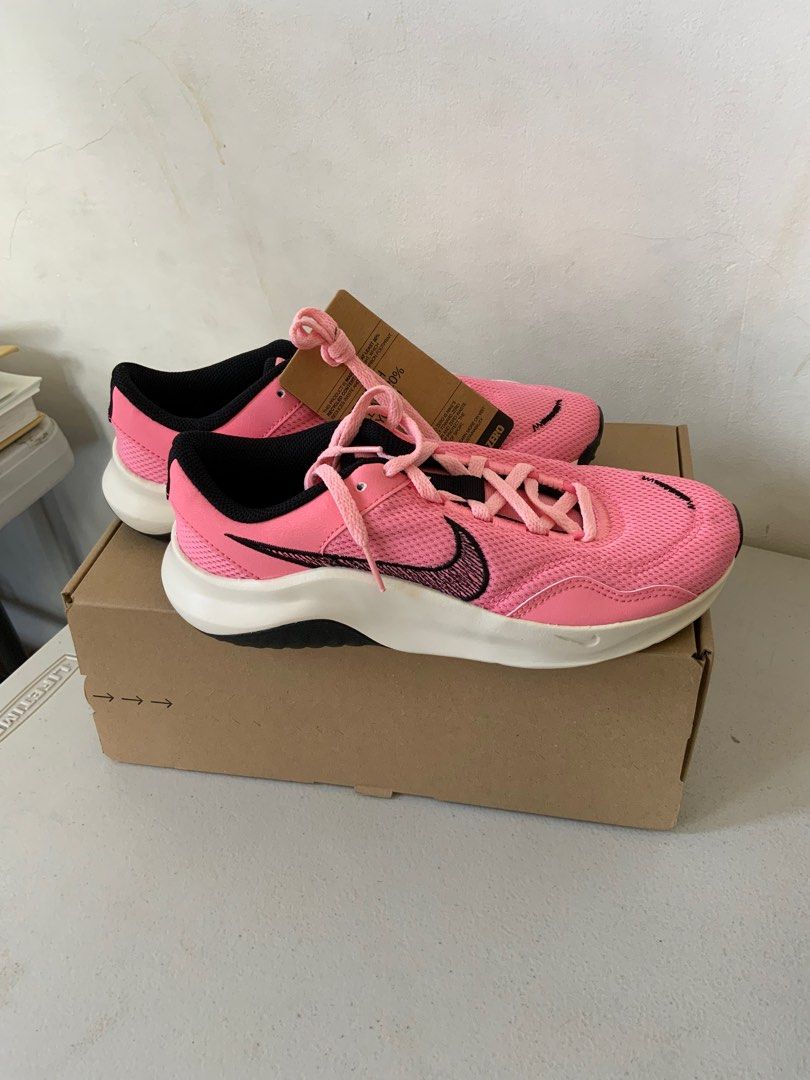 Original Nike Legend Essential 3 US 6.5 Womens (Category: Sneakers) located in Cavite. Submitted by 4ckids (Listing ID 1257221273, Image 1). Description: Nike Legend Essential 3 womens Size: US 6.5 Brand New 2,250php via bdo or gcash 50php via shopee checkout(shopee computes shipping cost to your place ) .