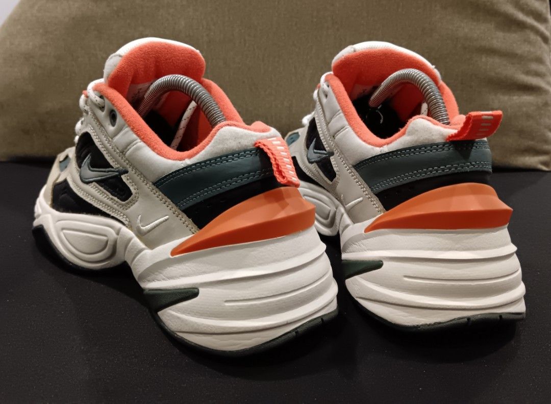 Nike tekno grey online orange