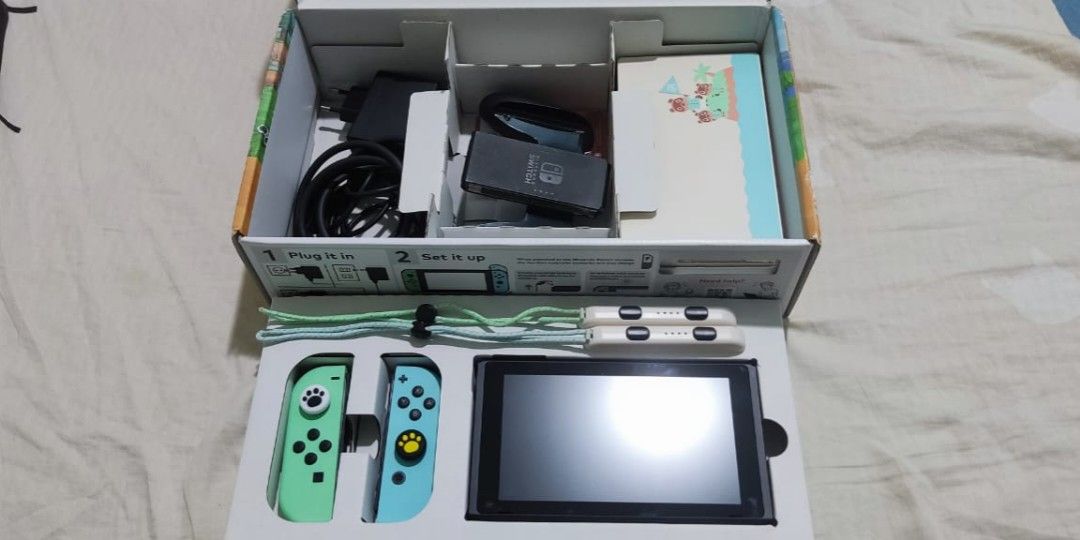 Nintendo Switch V2 Animal Crossing Video Gaming Video Game