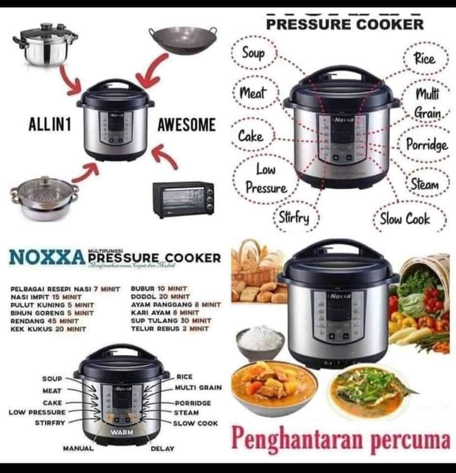 noxxa TV Home Appliances Kitchen Appliances Cookers on Carousell