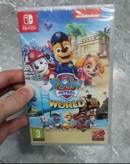 全新中英文版NS 汪汪立大功世界 PAW PATROL WORLD