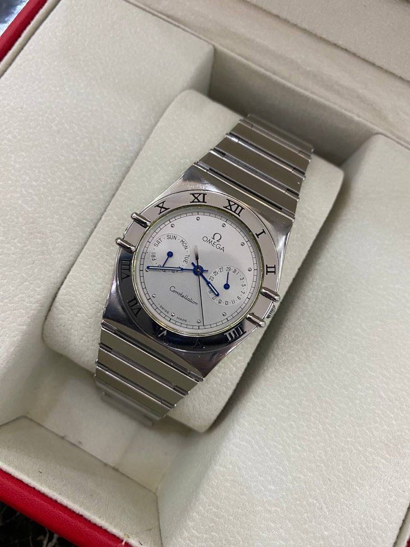 Omega constellation store day date quartz