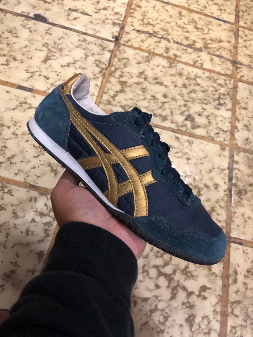 Onitsuka tiger hotsell serrano womens gold