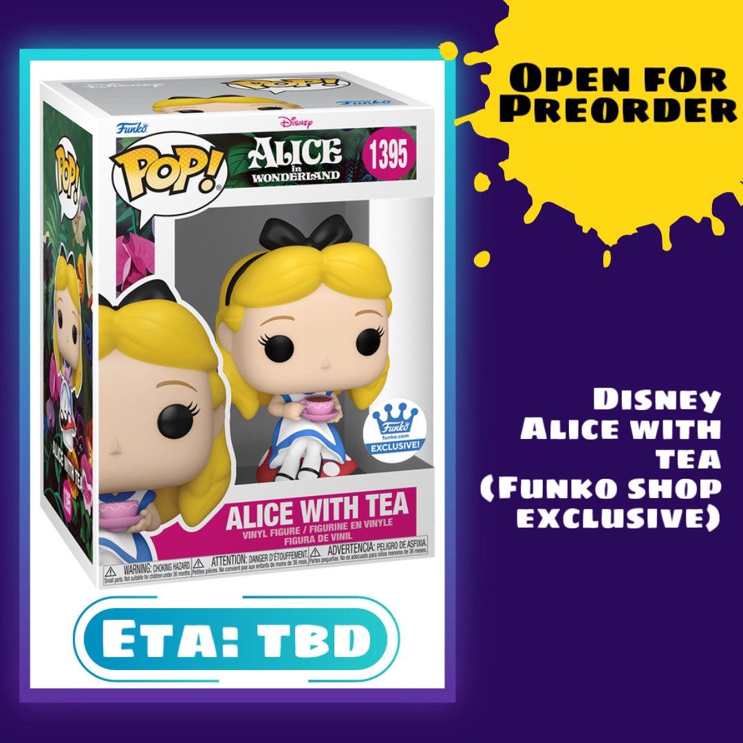 Alice In Wonderland - Alice With Tea - POP! Disney action figure 1395