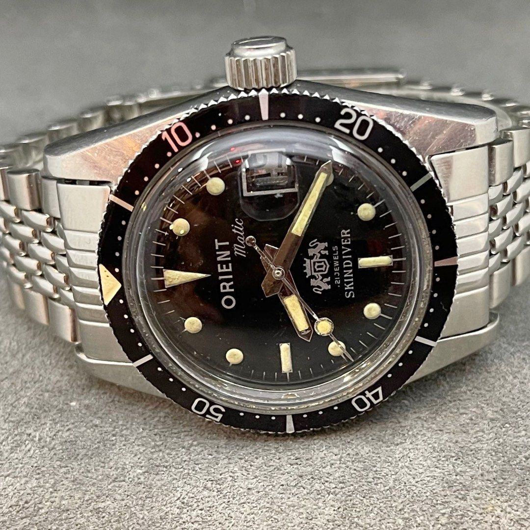 Orient Matic Skin Diver Calypsomatic Vintage Watch