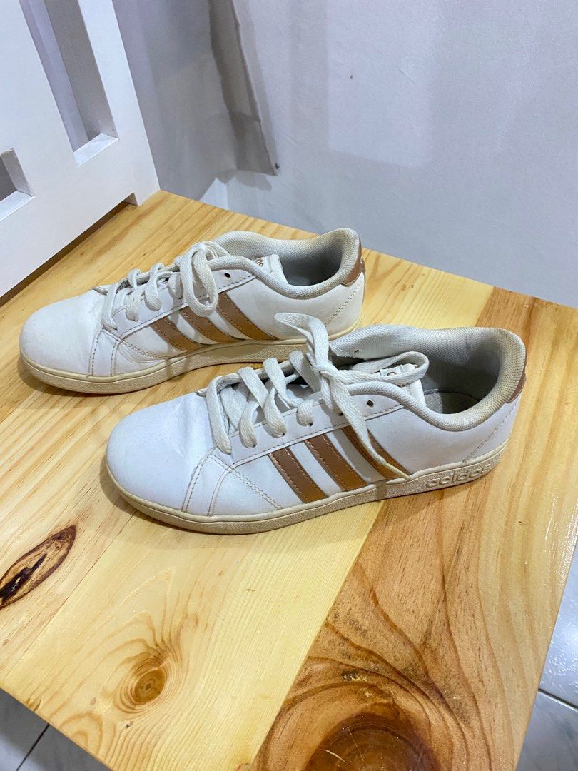 Adidas neo rose gold sale shoes
