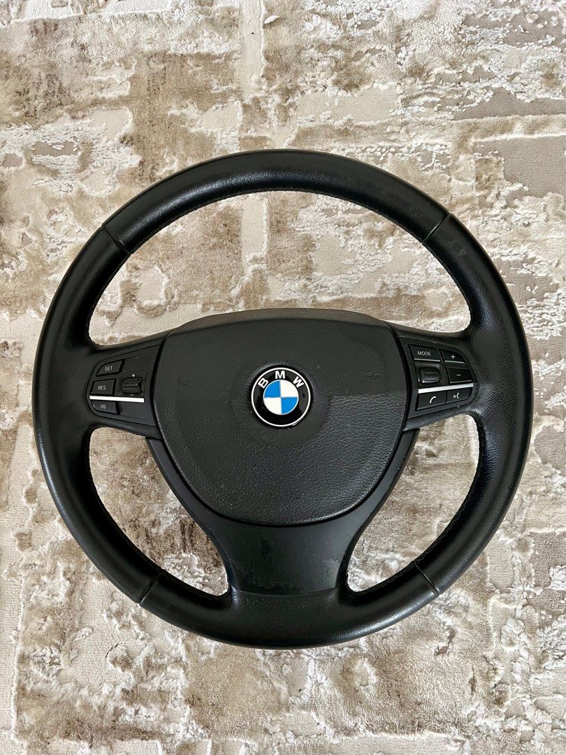 Original BMW F10 (530i) Steering Wheel with airbags, Auto Accessories on Carousell