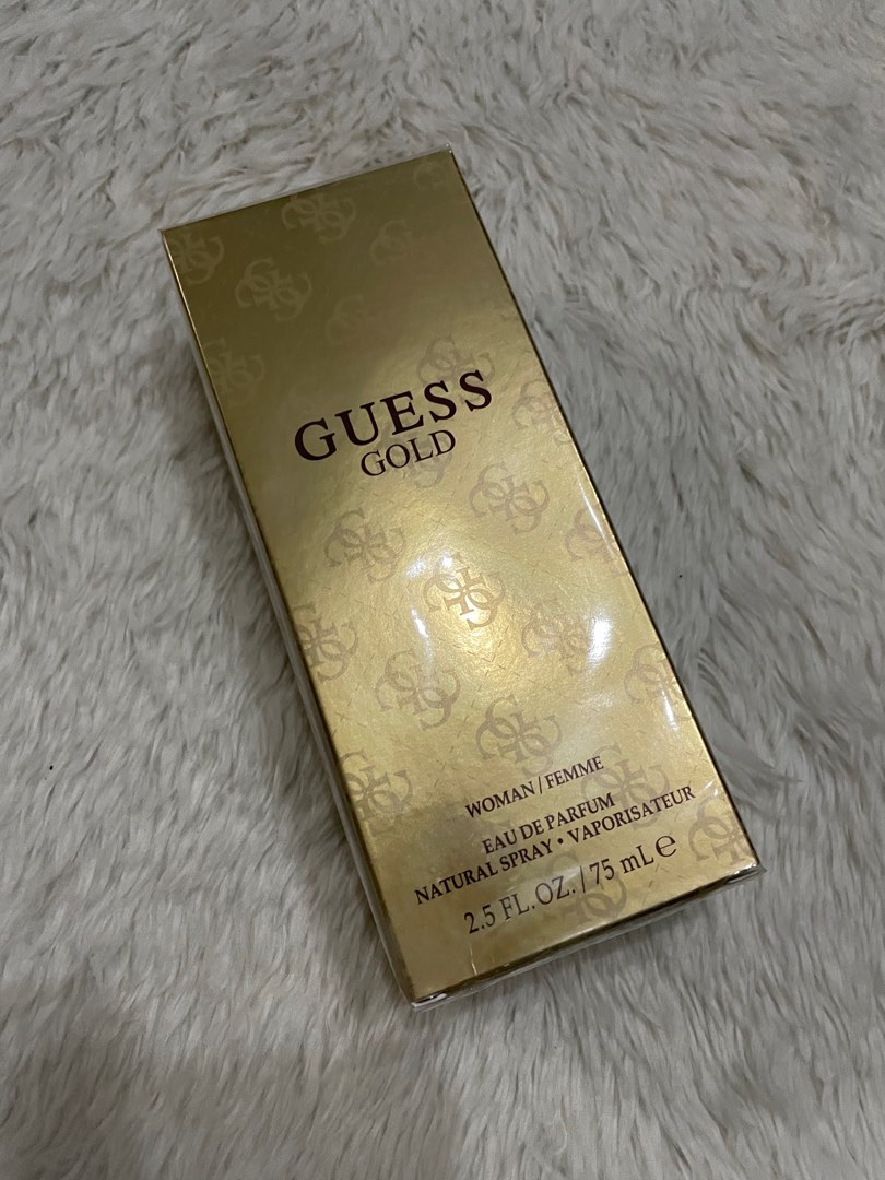 ORIGINAL GUESS GOLD PERFUME, Beauty & Personal Care, Fragrance
