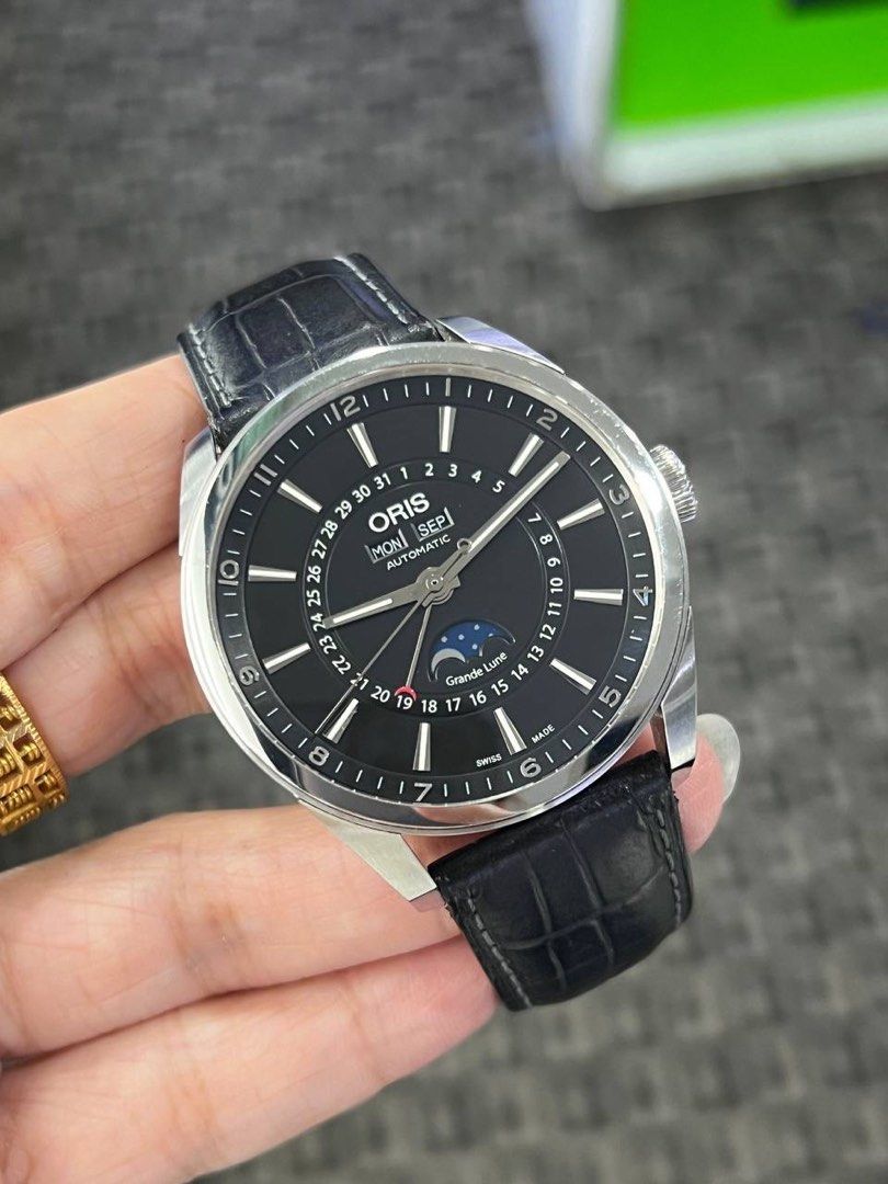 Oris artix complication moonphase automatic watch online