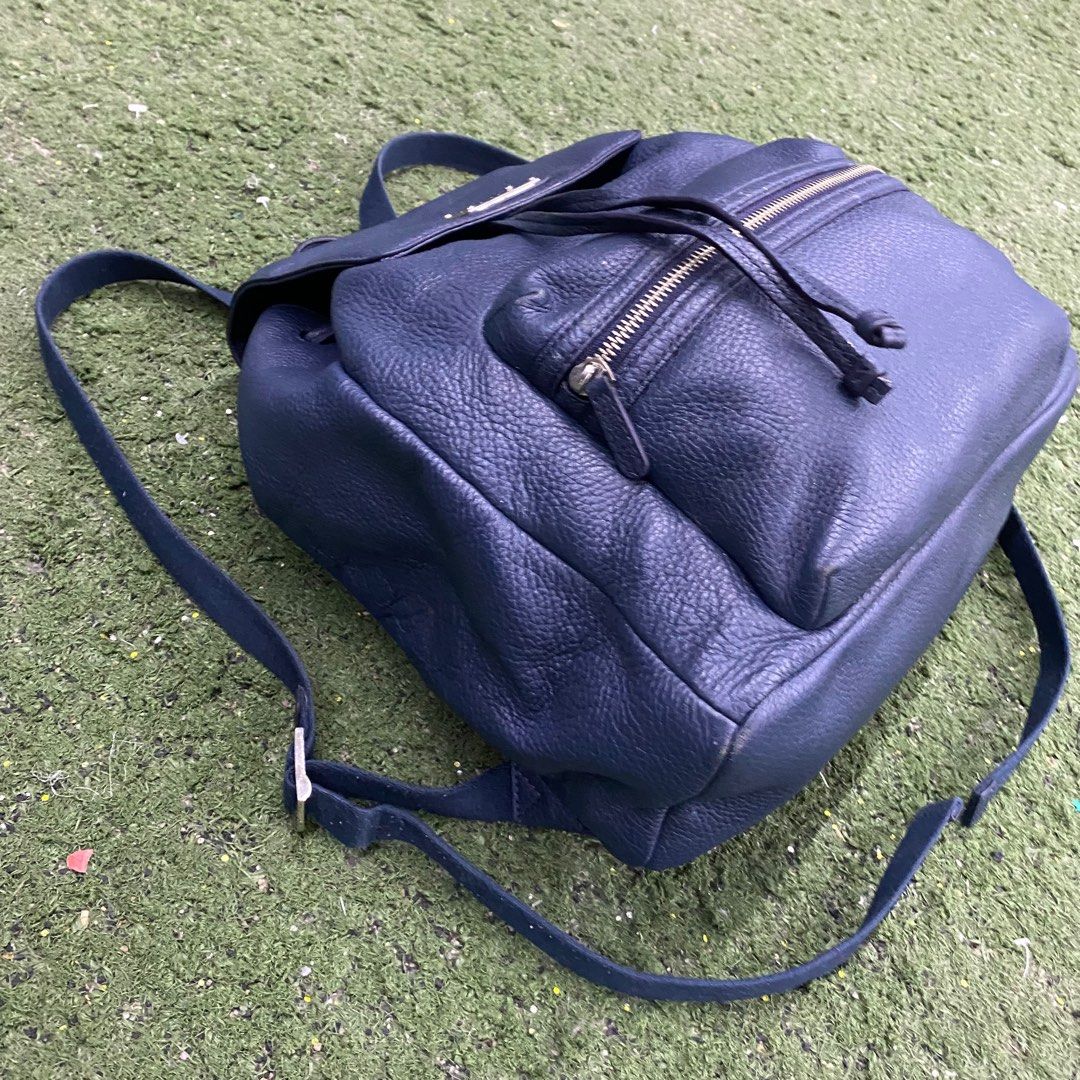 Oroton sale leather backpack