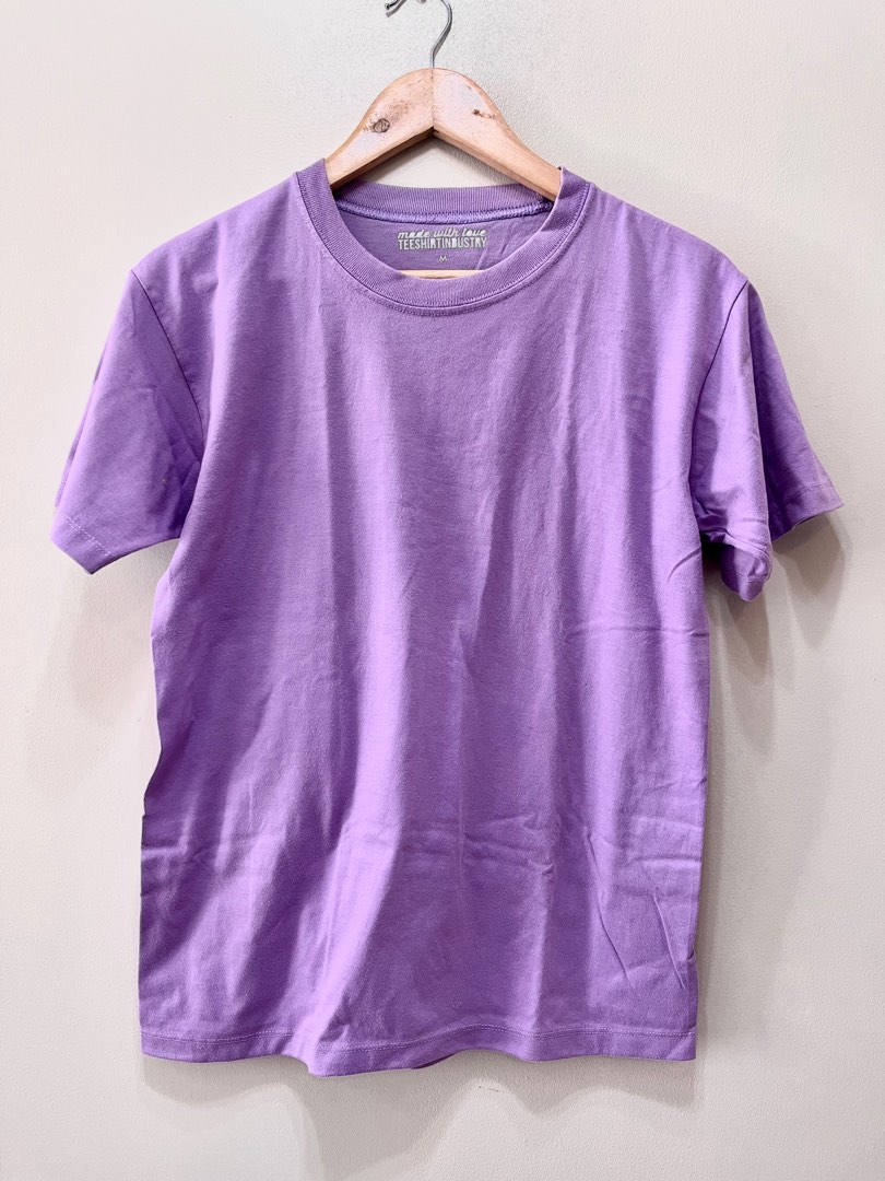 Pastel Purple TShirt, Women's Fashion, Tops, Shirts on Carousell