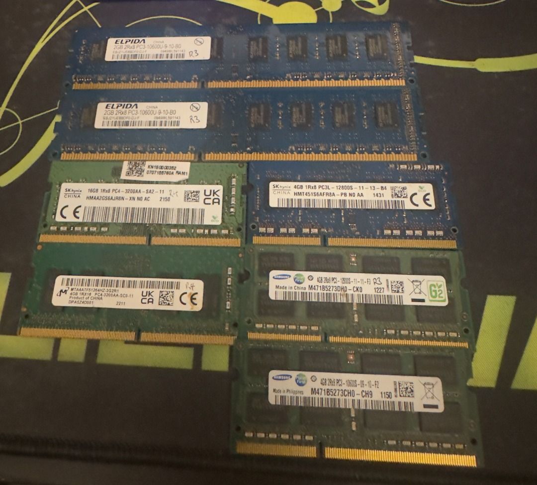 PC Ram 2GB DDR3 Computers Tech Parts Accessories Computer