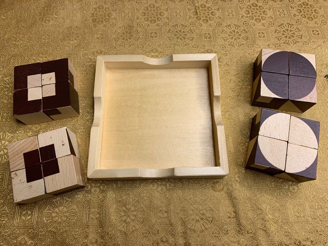 Playfactokids wooden magic cubes puzzle, Hobbies & Toys, Toys & Games ...