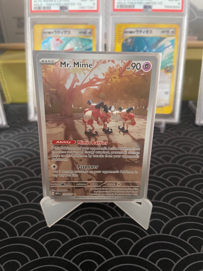 Pokemon TCG Mr. Mime 179/165 Scarlet & Violet 151 Alternate Art NM
