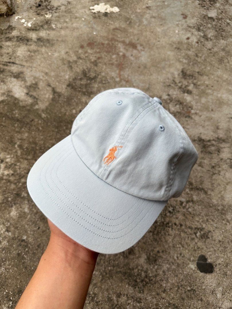 Polo Ralph Lauren Baby Blue Cap Men s Fashion Watches Accessories Cap Hats on Carousell