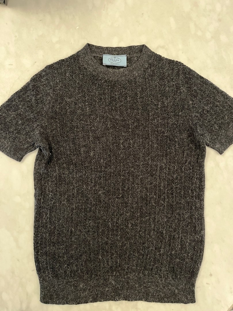 'Carded Mohair' top Tops