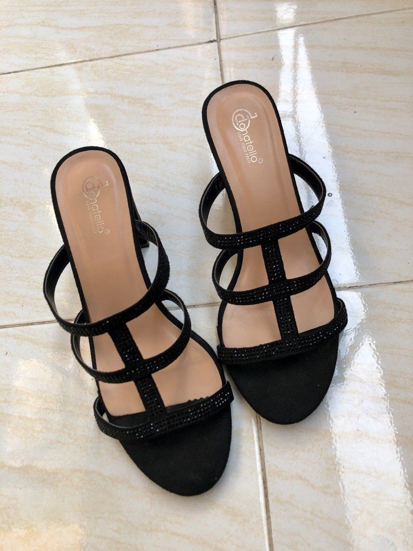 Preloved Like New High heels Donatello Fesyen Wanita Sepatu di