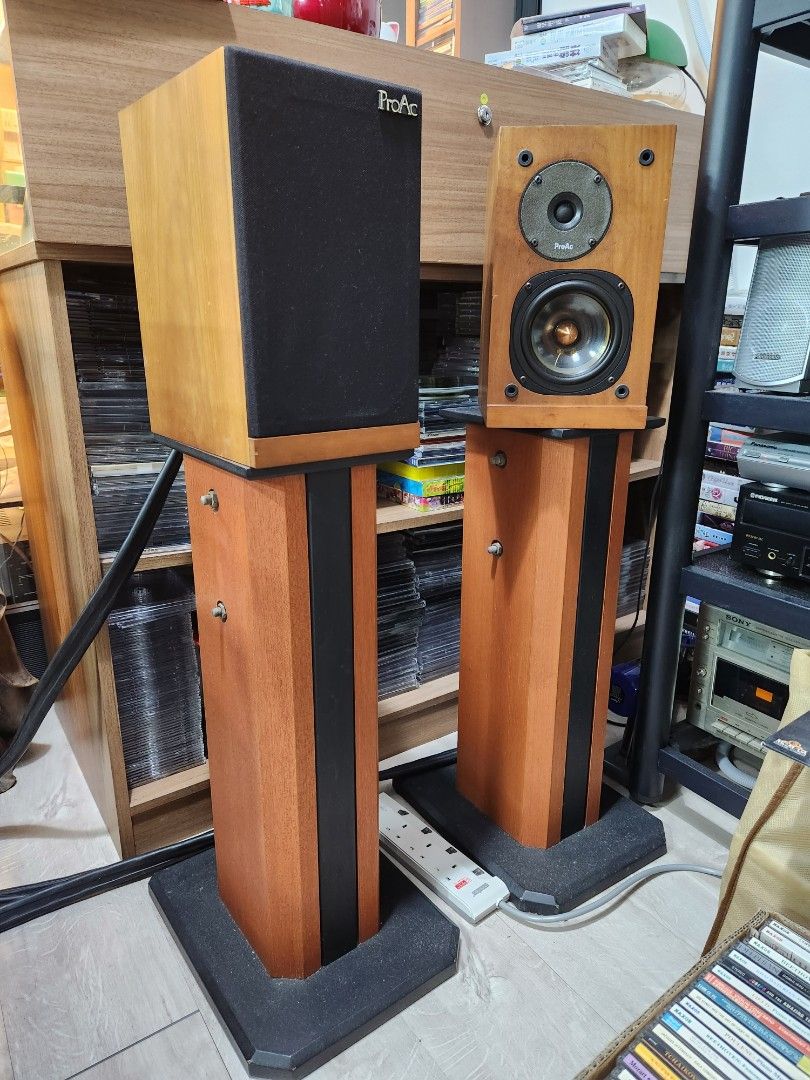 Proac Response One SC Bookshelf Speaker With Stand, Audio, Soundbars ...