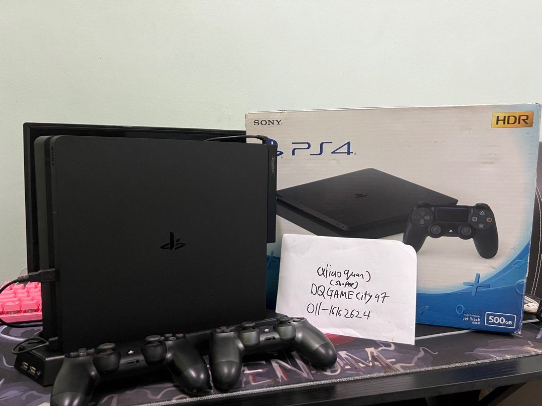 Ps4 slim 500gb shop second hand