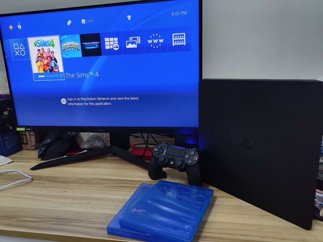 Ps4 shop slim setup