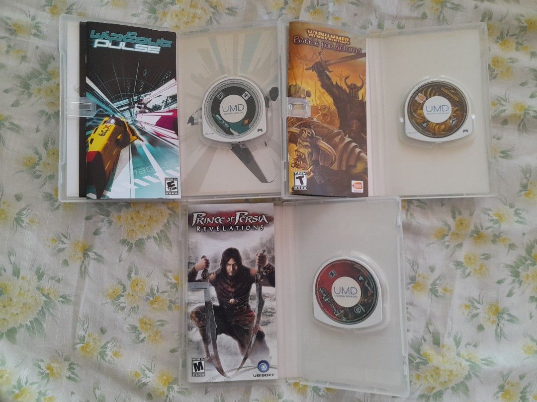 PSP UMD GAMES Prince Of Persia Revelations, Video Gaming, Video Games,  PlayStation on Carousell