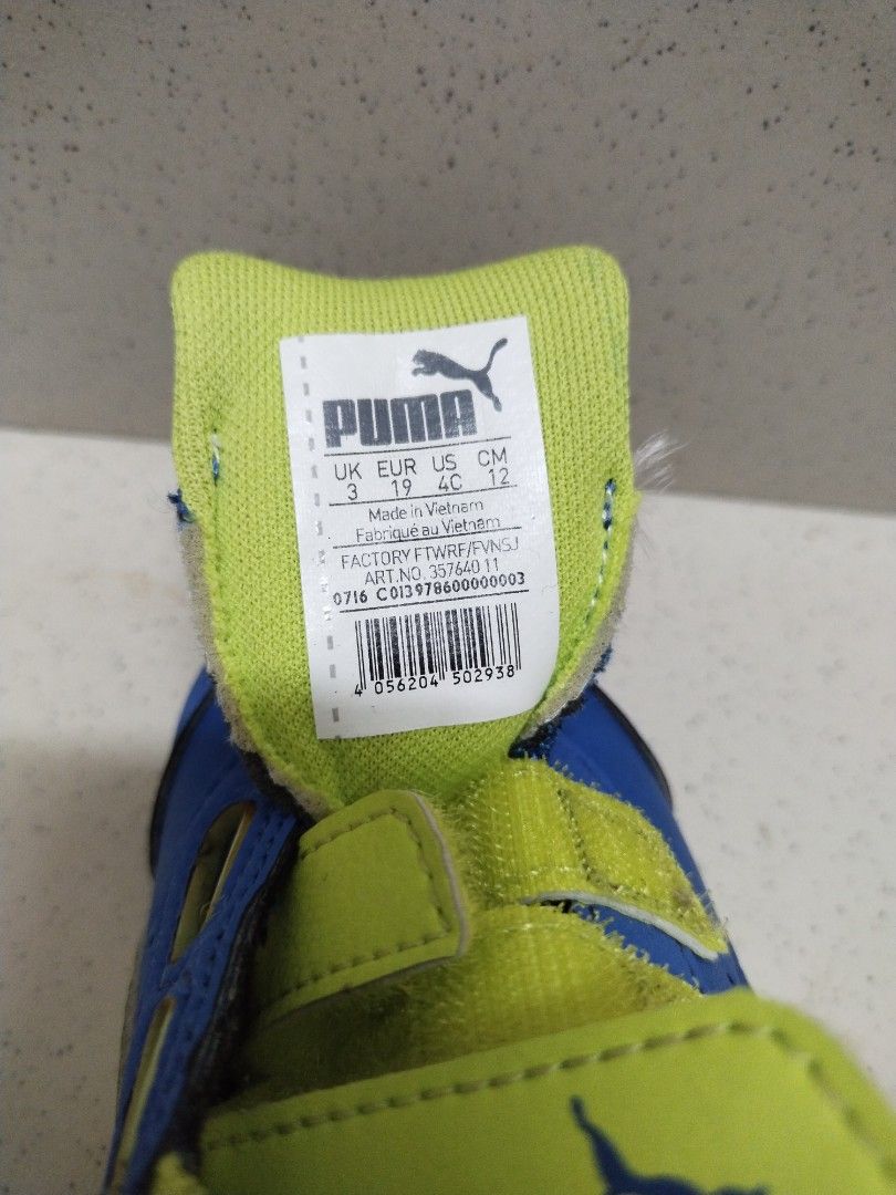 Puma Kinder Fit Speed Light Up Power V toddler, Babies & Kids, Babies