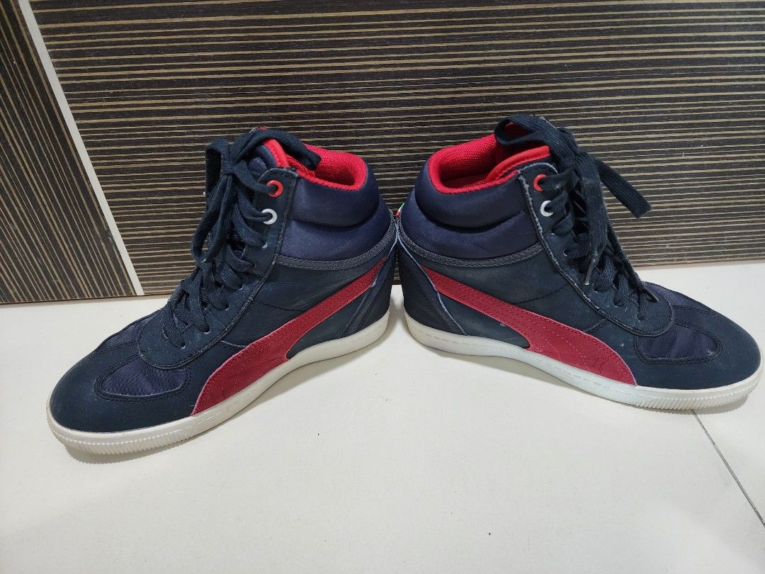 Puma high on sale heel sneakers