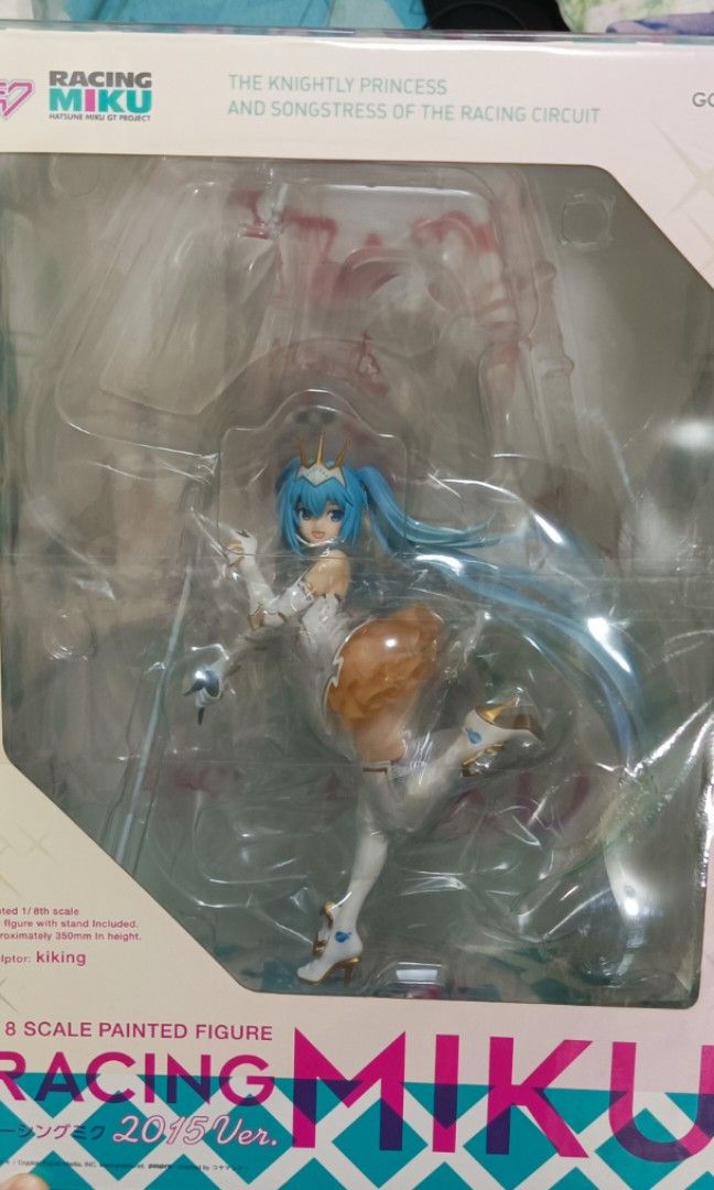 Racing Miku: 2015 Ver. (Category: Figurines & Statues) located in Pasig City. Submitted by meow.cat (Listing ID 1257346888, Image 2). Description: Rare item 1/8 scale.