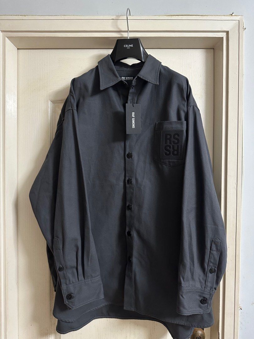 Oversized Shirt Raf Simons Denim Shirt Jacket Pre-owned] RAF