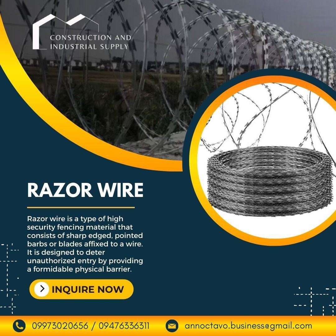 RazorWire Security Fencing Perimeter Protection High Security