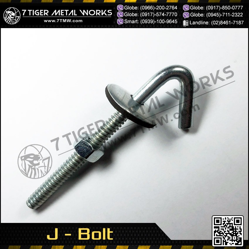 Ready Stock!!! Anchor Bolt Galvanized Iron A307 Mat Jbolt, Commercial