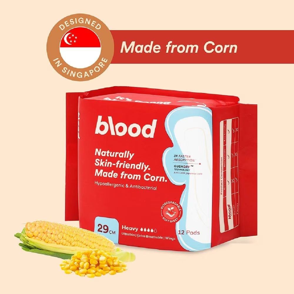 READY STOCK! BLOOD Panty Liner BLOOD Ultrathin Sanitary Pad Wings BLOOD