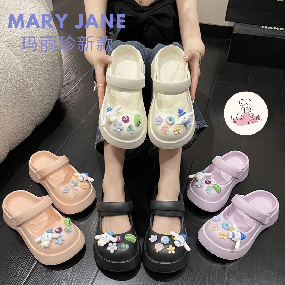 Girls mary jane crocs 2025