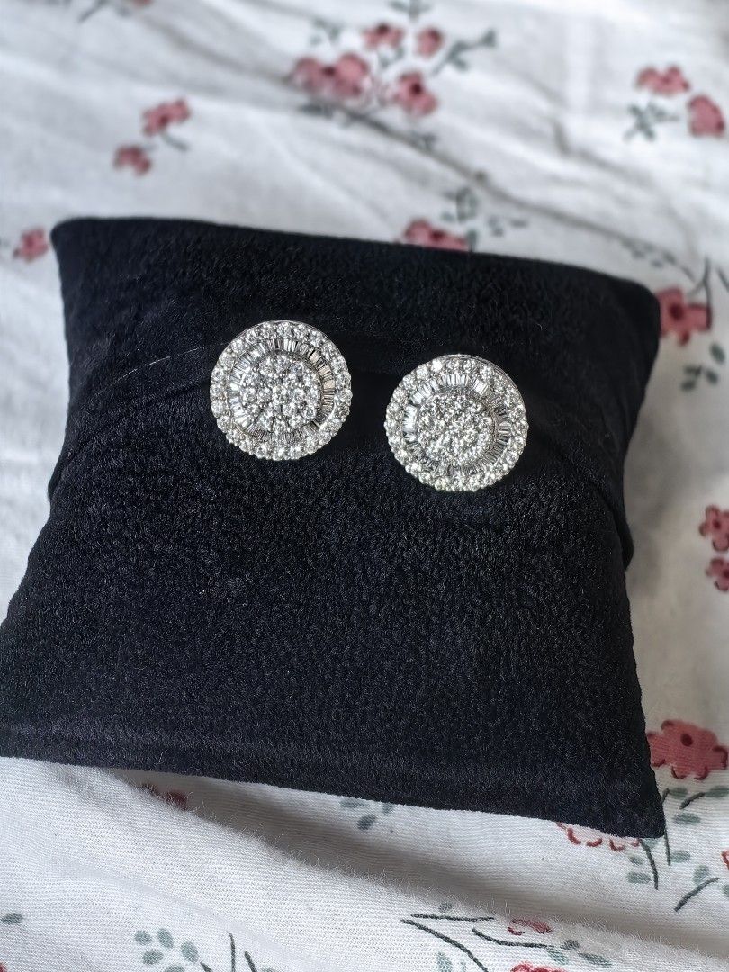 Real Diamond n gold Earrings gifts for women Gifts personalised