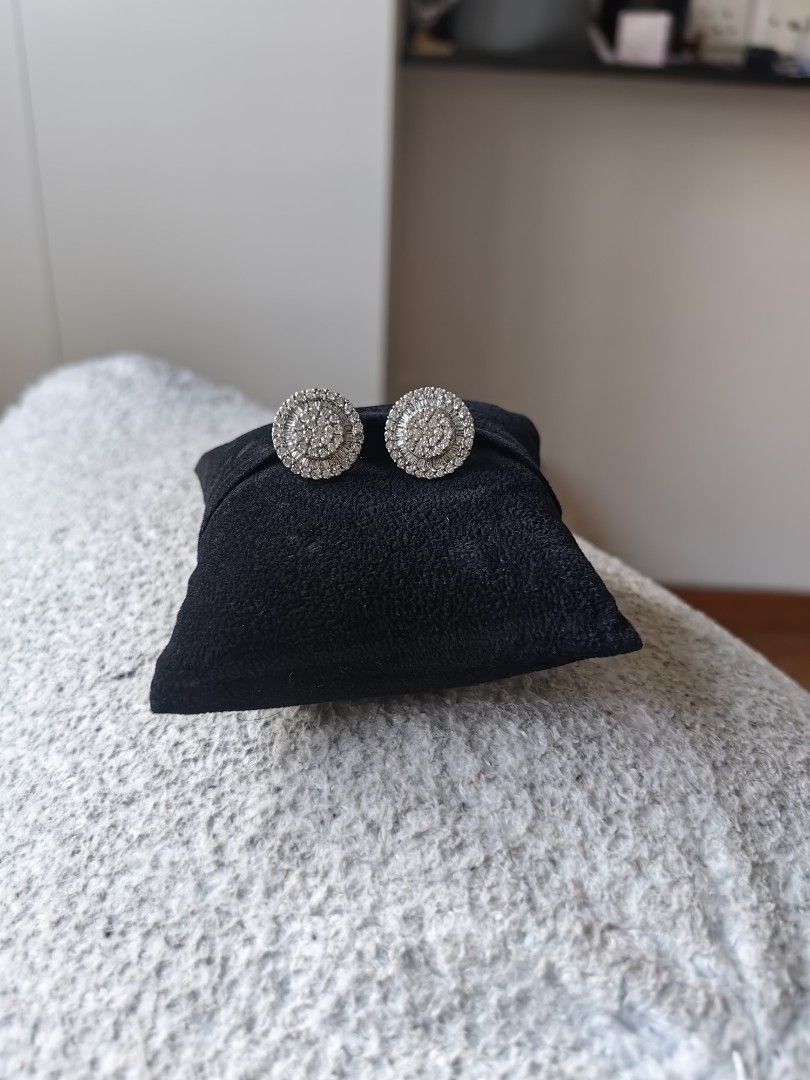 Real Diamond n gold Earrings gifts for women Gifts personalised